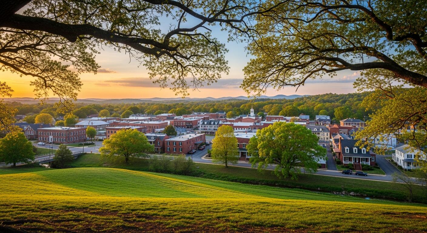 Madison, Alabama at golden hour